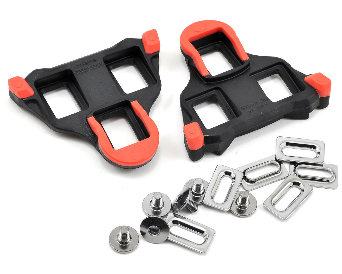 Shimano SPD-SL Road Cleats (0°) (SM-SH10) (Red)