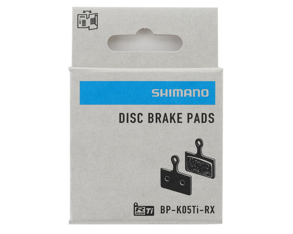 Shimano Disc Brake Pads (Resin) (K05Ti-RX) (Shimano Road) (1 Pair)