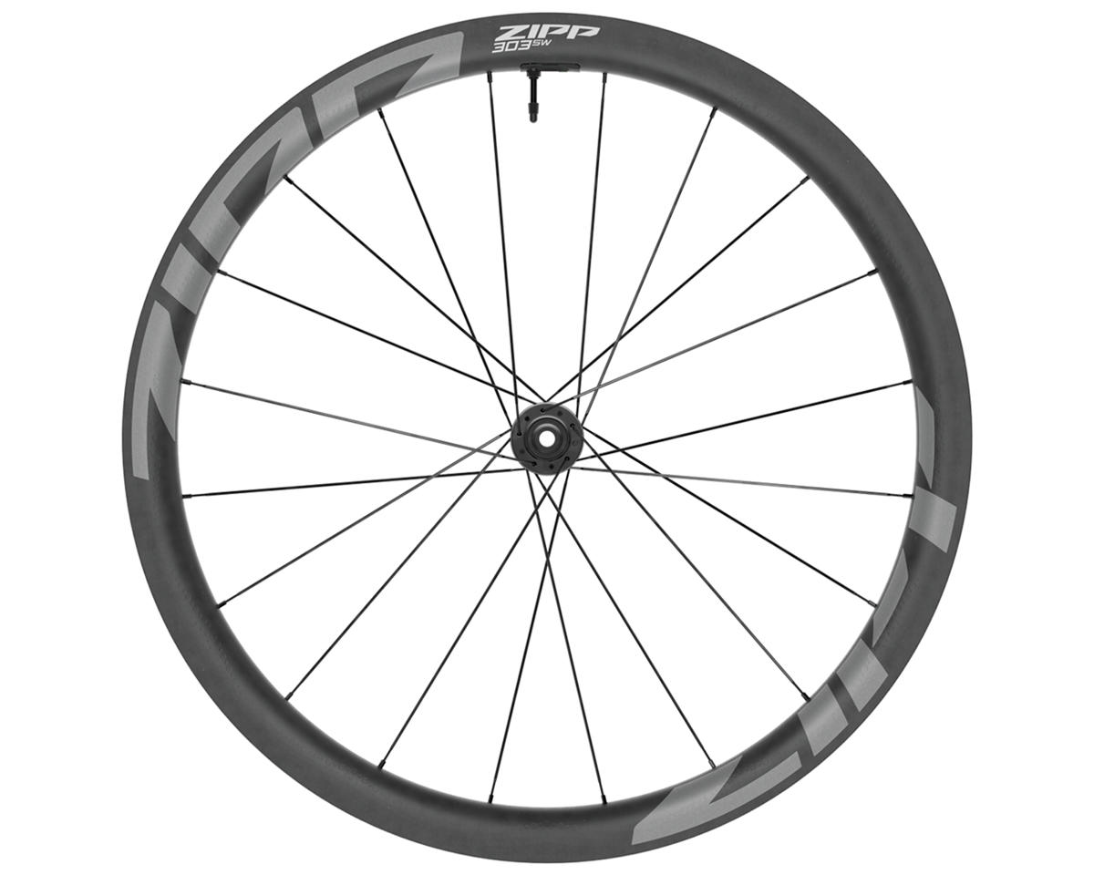 Zipp 303 SW Carbon Disc Brake Wheel (Black) (Front) (12 x 100mm) (700c) (Centerlock) (Tubeless)
