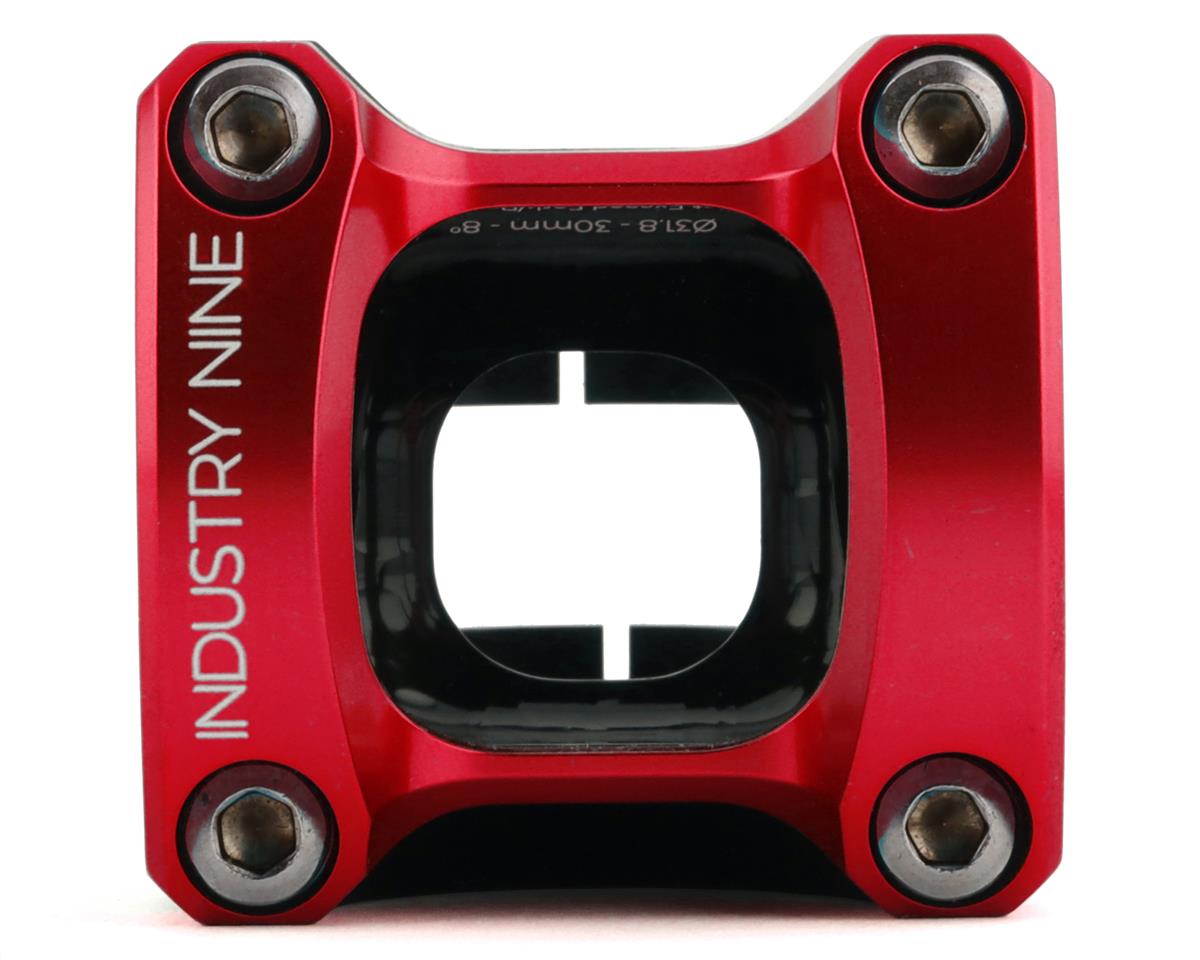 Industry Nine A318 Stem (Black/Red) (31.8mm) (30mm) (8°)
