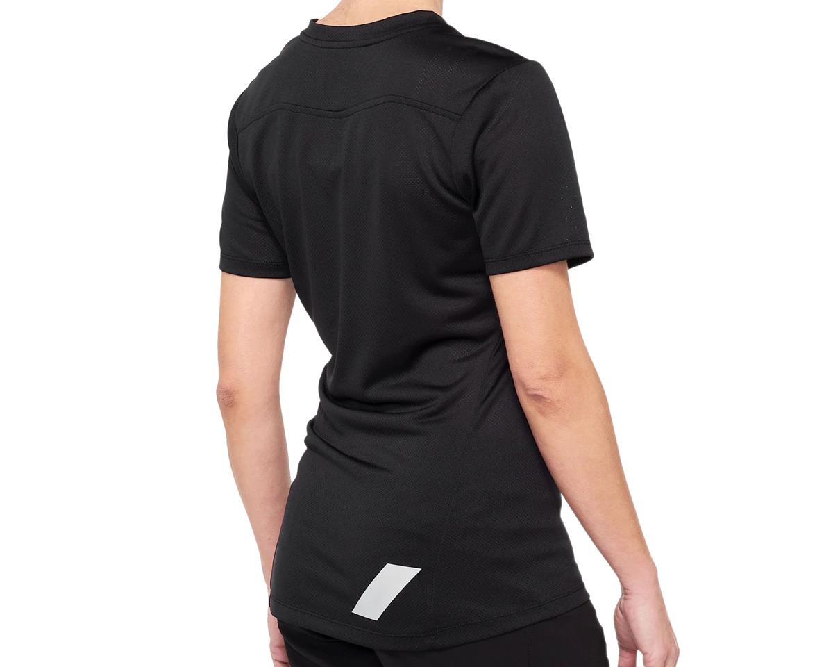 100% Women’s Ridecamp Jersey (Black/Grey) (L)