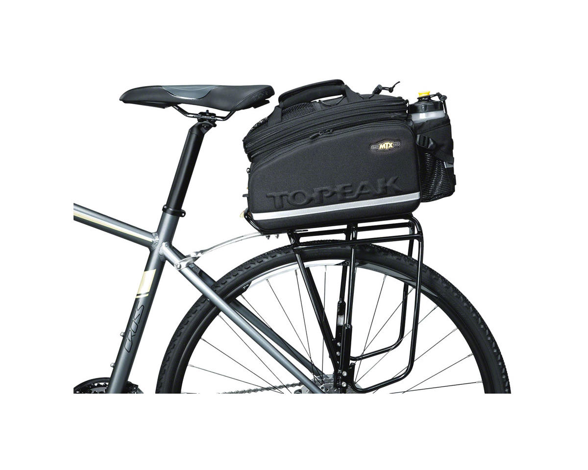 Topeak MTX TrunkBag DX (Black) (12L) (MTX 2.0 QuickTrack)