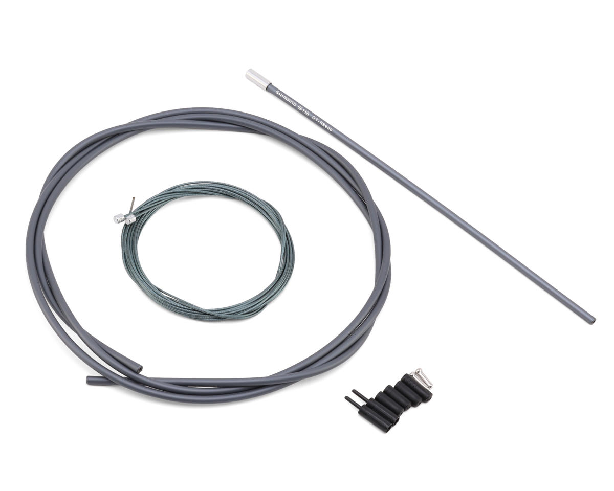 Shimano 105 R7000 Road Optislick Derailleur Cable & Housing Set (Grey) (1.2mm) (1800/2100mm)