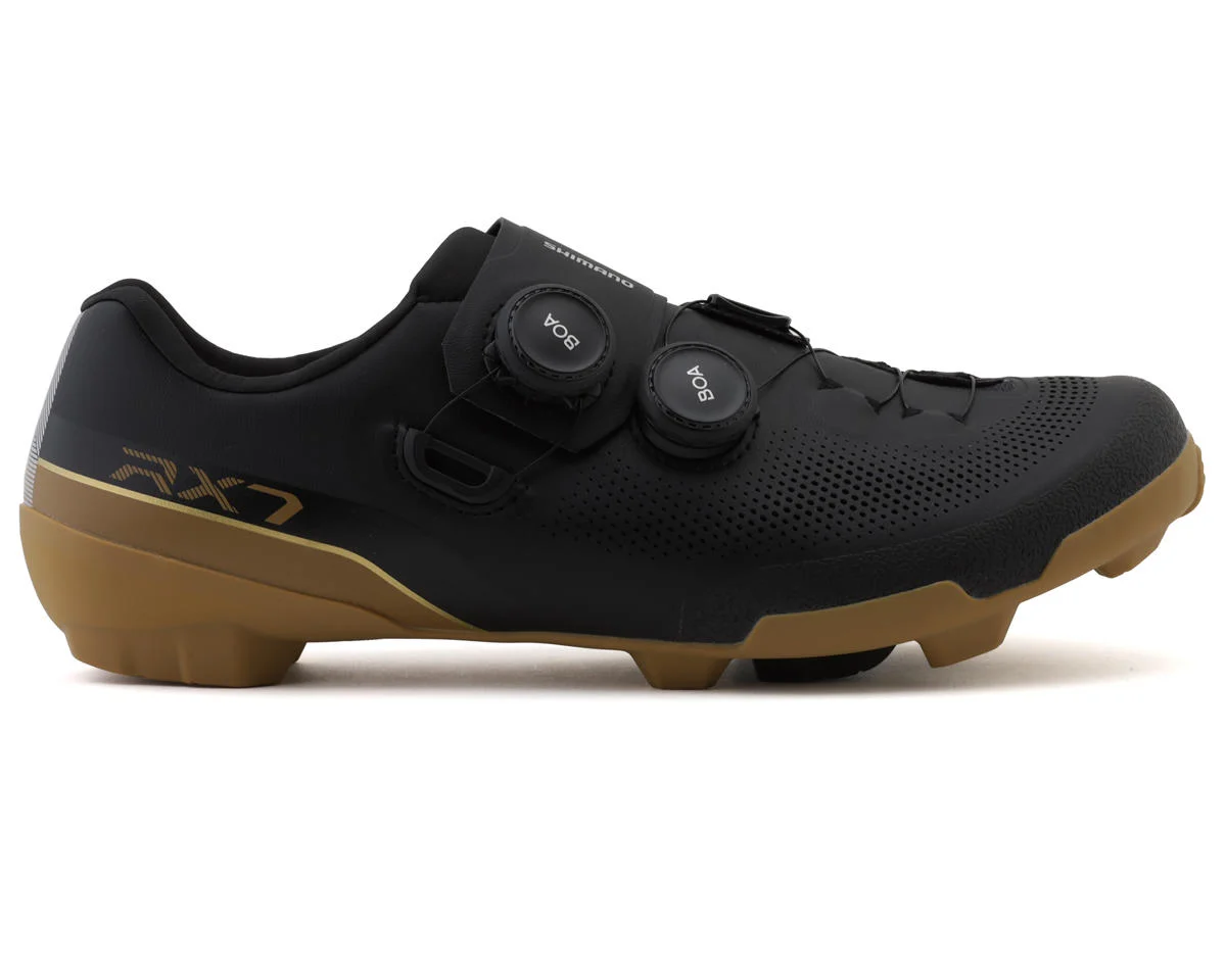 Shimano SH-RX710 Gravel Shoes (Black) (43) (w/ Cleat Pontoon)