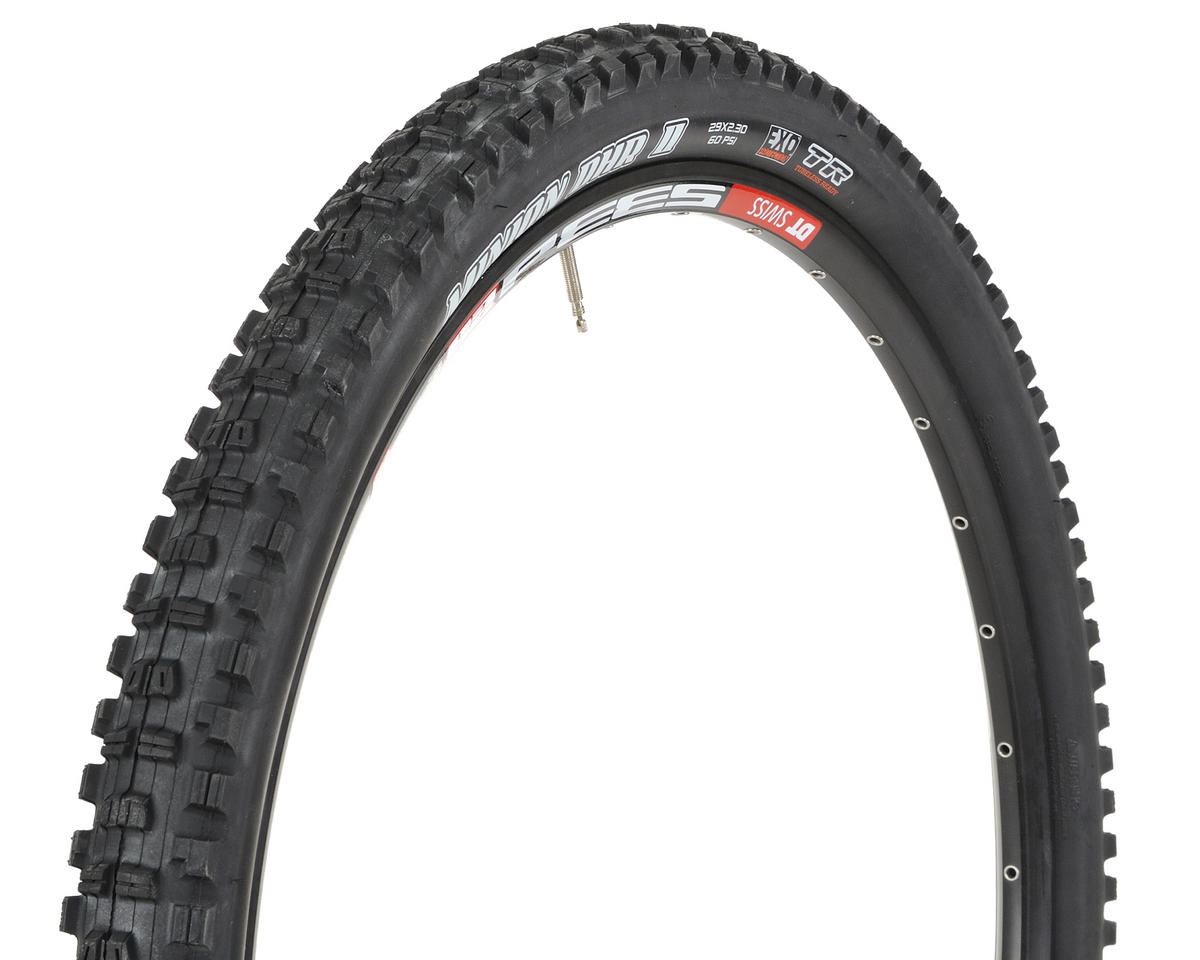 Maxxis Minion DHR II Tubeless Mountain Tire (Black) (29″) (2.3″) (Dual/EXO)