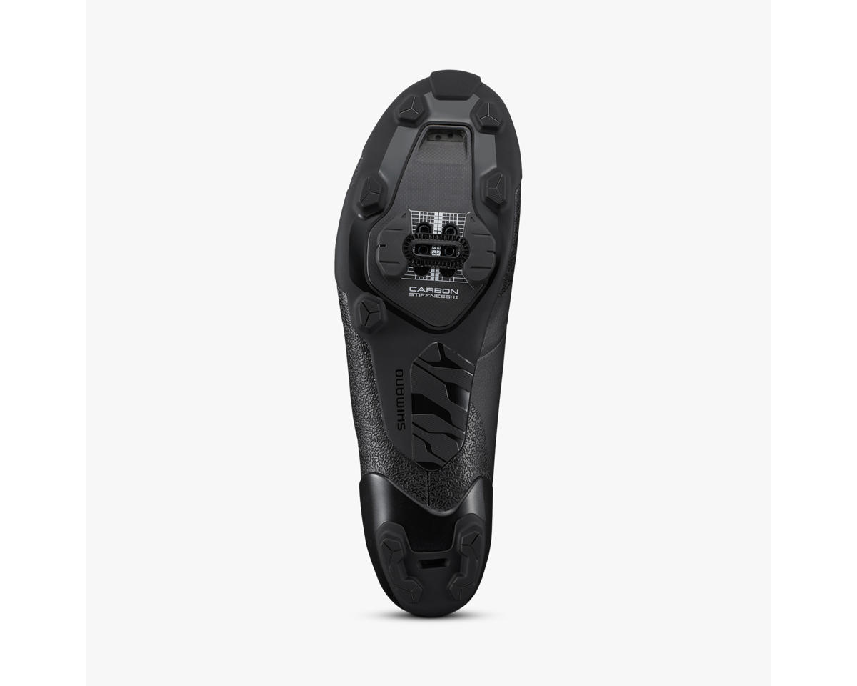 Shimano SH-RX910 S-PHYRE Gravel Bike Shoes (Black) (40) (Wide) (w/ Cleat Pontoon)