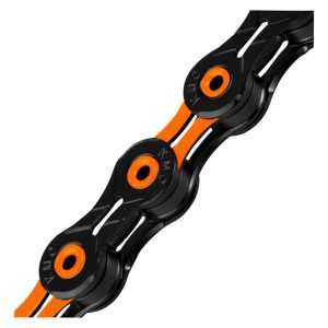 KMC DLC 11 Chain (Black/Orange) (11 Speed) (116 Links)