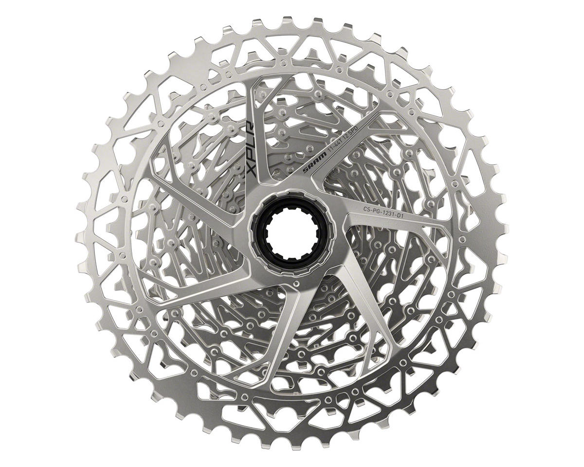 SRAM XPLR PG-1231 Cassette (Silver) (12 Speed) (Shimano/SRAM) (Apex) (11-44T)