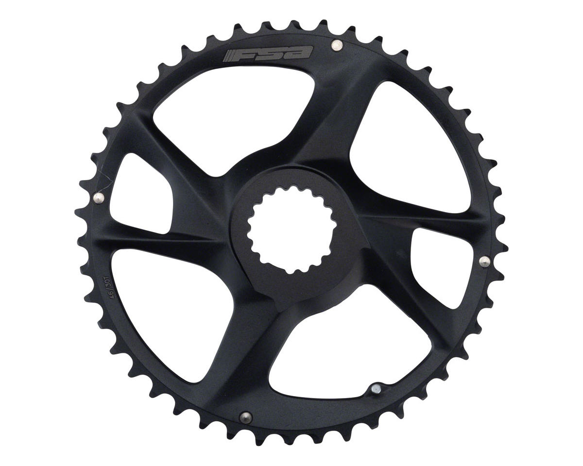 Full Speed Ahead SLK Modular Chainrings (Black) (2 x 10/11 Speed) (Outer) (FSA Direct Mount) (48T)