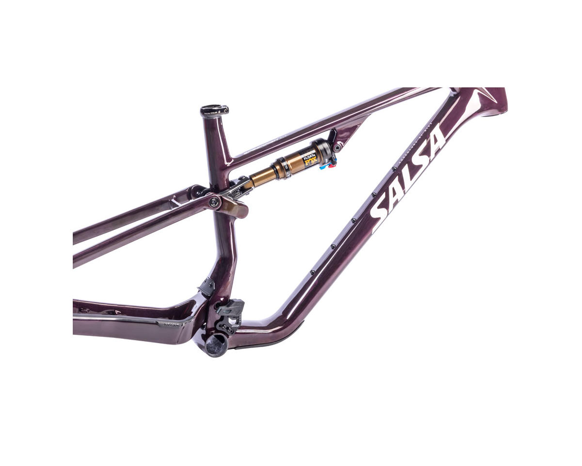 Salsa Spearfish C DLX Bike Frame (Deep Orchid Carbon) (XS)