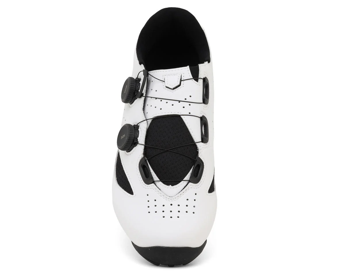 Lake Cycling MX239-X Gravel Shoes (White/Black) (Wide Width) (44) (Wide)