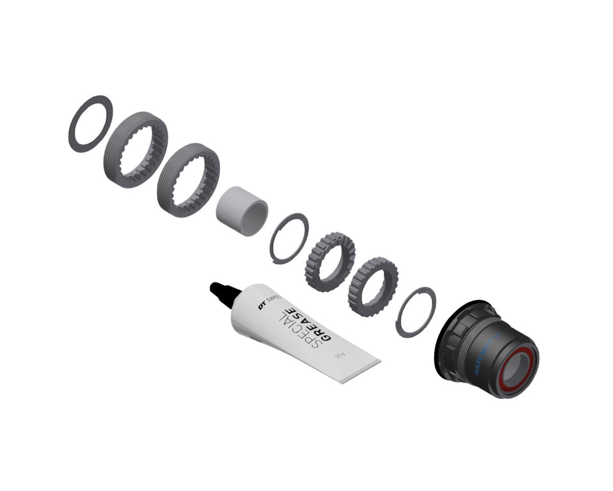 DT Swiss Ratchet LN Steel Freehub Upgrade Kit (Black) (18T) (SRAM XD)