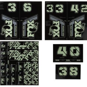 Fox Suspension Custom Decal Kit (Pistachio) (All Models Except Step Casts)