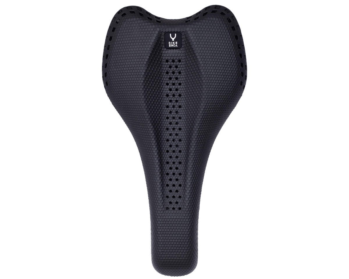 Bike Yoke Sagma 3D Lite Saddle (Black) (Chromoly Rails) (130mm)