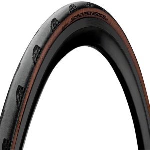 Continental Grand Prix 5000 S TR Tubeless Tire (Black/Transparent) (700c) (25mm) (BlackChili/TR)