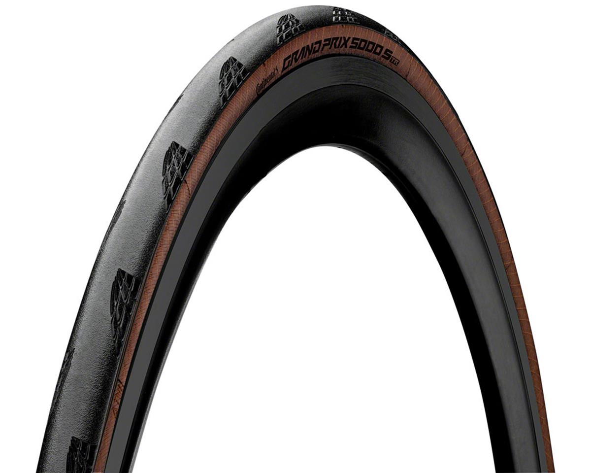 Continental Grand Prix 5000 S TR Tubeless Tire (Black/Transparent) (700c) (25mm) (BlackChili/TR)