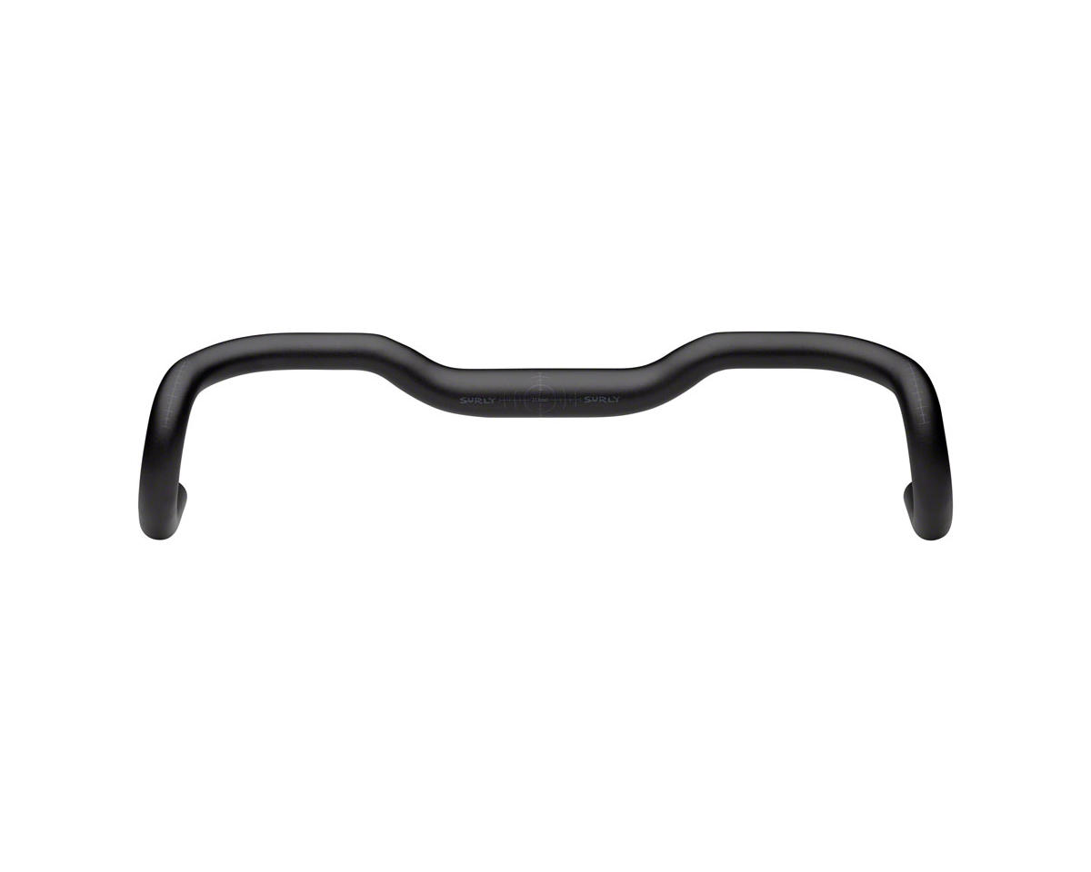 Surly Truck Stop Drop Handlebar (Black) (31.8mm) (30mm Rise) (45cm) (12° Flare)