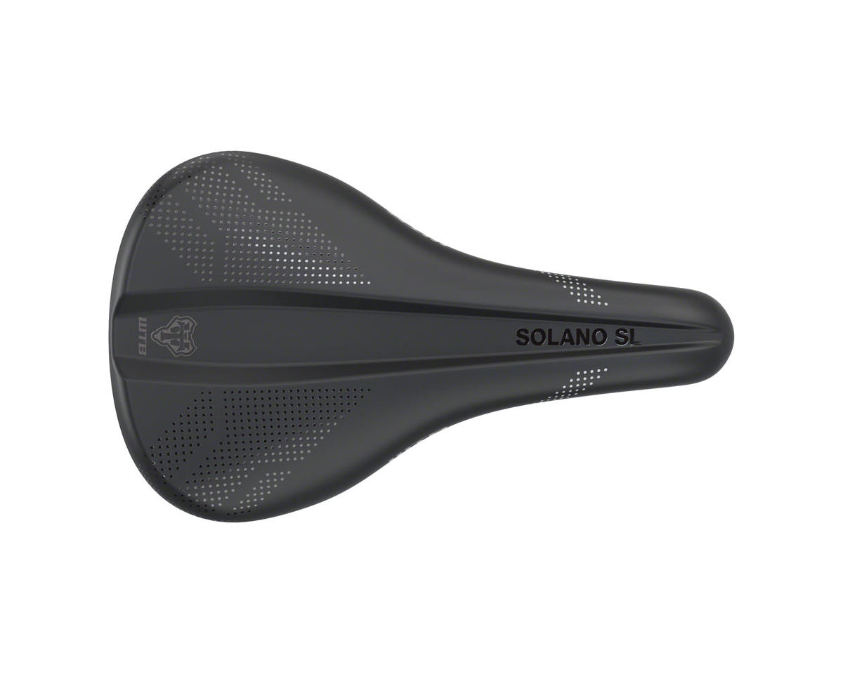WTB Solano SL Fusion Form Saddle (Black) (Titanium Rails) (Wide) (157mm)