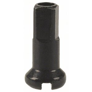 DT Swiss Brass Nipples (Black) (2.0 x 12mm) (Box of 100)