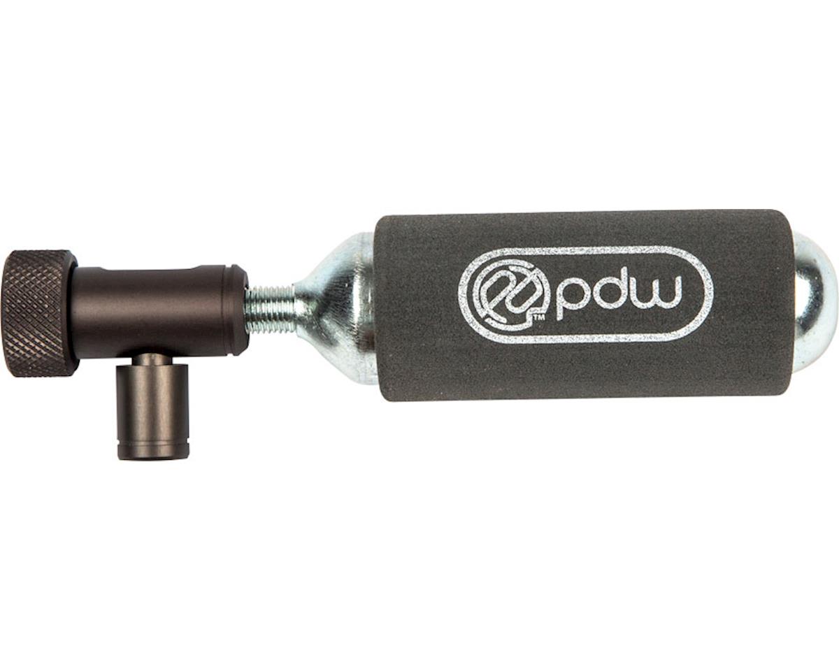 Portland Design Works Fatty Object CO2 Inflator (Black) (w/ 38g Cartridge)