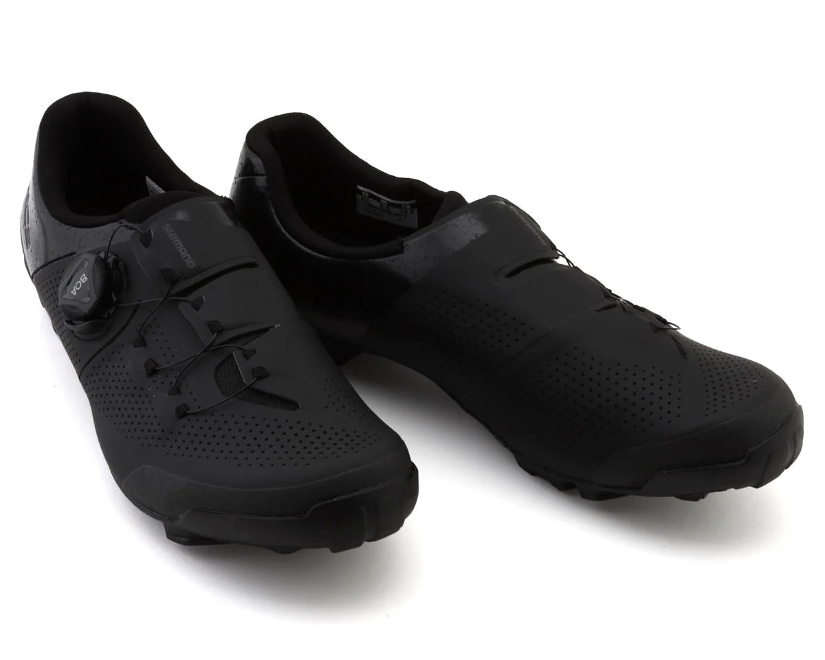 Shimano SH-XC302 Mountain Bike Shoes (Black) (42) (Wide)