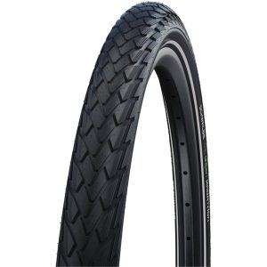 Schwalbe Green Marathon Touring/City Tire (Black/Reflex) (26″) (1.5″) (Wire) (Addix Eco/GreenGuard)