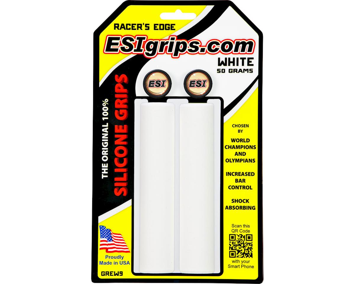 ESI Grips Racer’s Edge Silicone Grips (White)