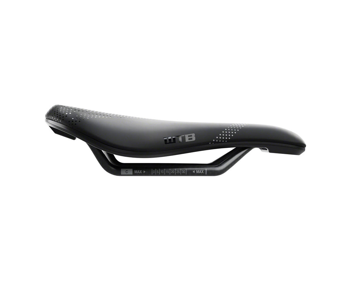 WTB Solano SL Fusion Form Saddle (Black) (Carbon Fiber Rails) (Wide) (157mm)