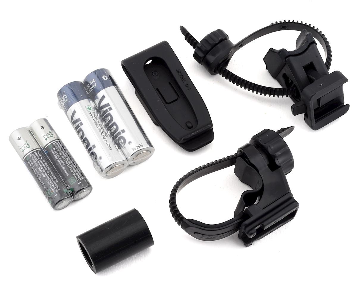 CatEye HL-EL135 + Omni 3 Headlight & Tail Light Set (Black) (150 Lumens)