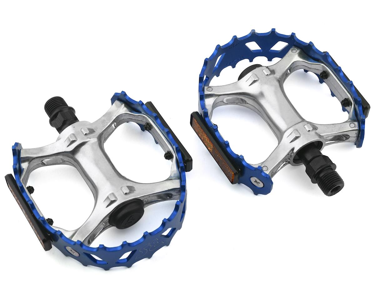 SE Bikes Bear Trap Pedals (Blue) (9/16″)