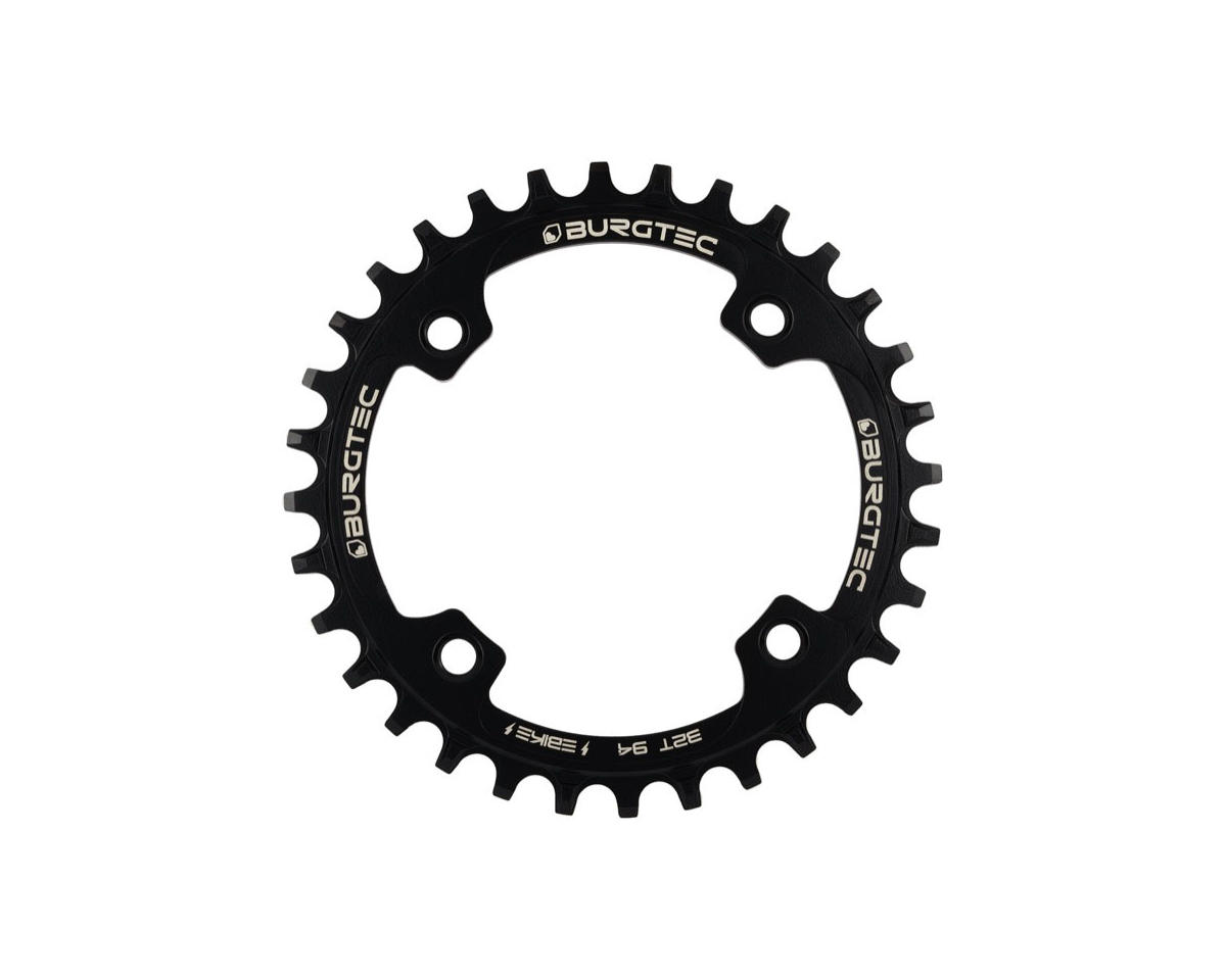 Burgtec SRAM E-Bike Steel Thick Thin Chainring (Black) (30T) (94mm BCD)