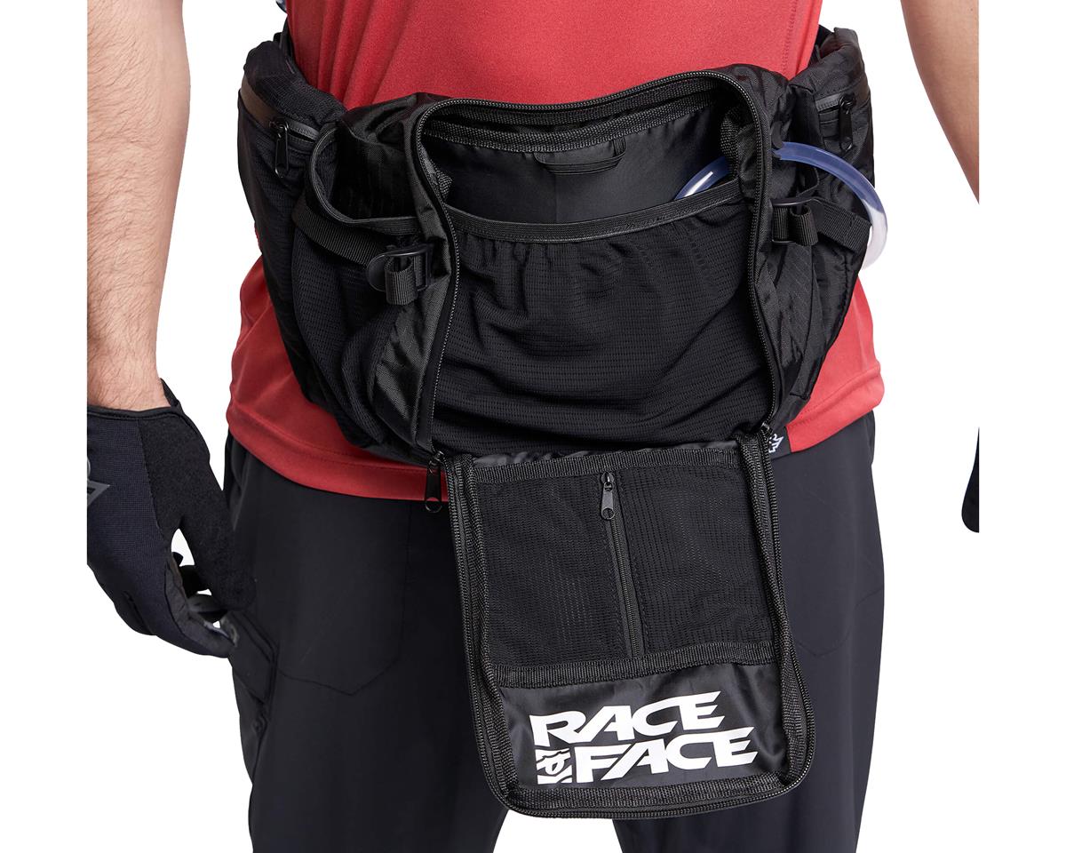 Race Face Stash 3L Hip Bag (Stealth) (w/ Reservoir)