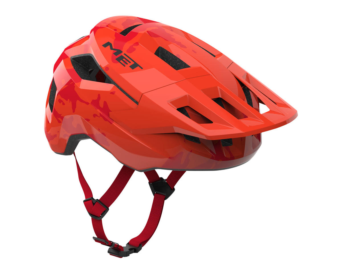 Met Shelter Youth Helmet (Red Glossy) (Universal Youth)