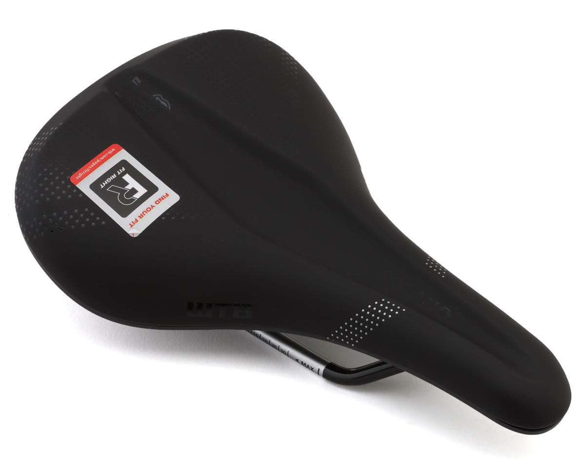 WTB Solano Fusion Form Saddle (Black) (Cromoly Rails) (Wide) (157mm)