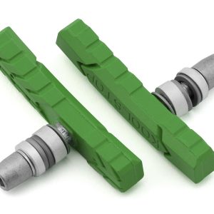 Kool Stop All Terrain Brake Pads (Lime Green) (Threaded) (1 Pair)