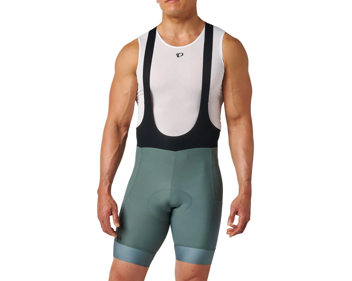 Pearl iZUMi Expedition Bib Shorts (Balsam Green) (XL)