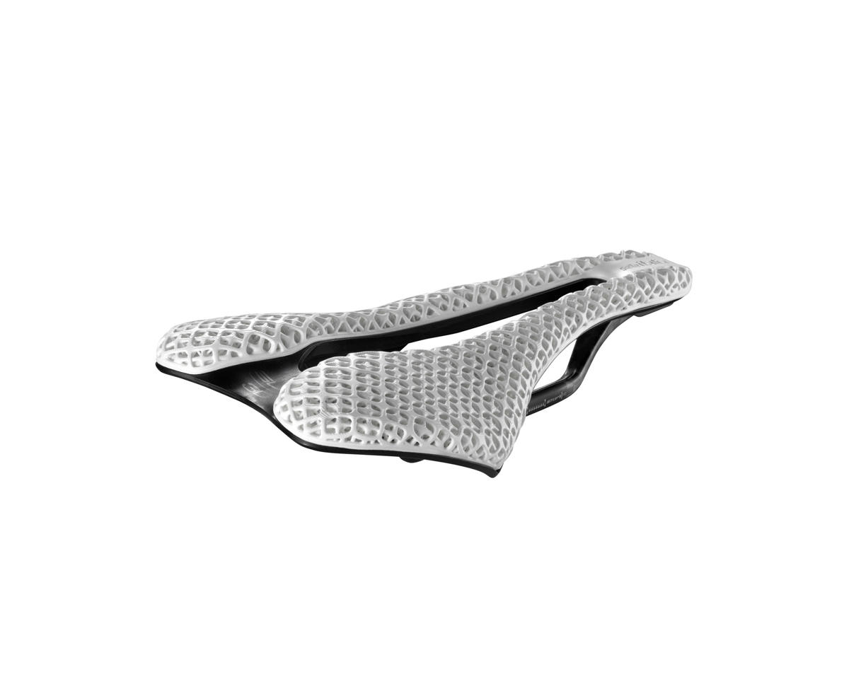 Selle Italia SLR Boost 3D Kit Carbonio Superflow Saddle (White LTD) (Carbon Rails) (S3) (130mm)
