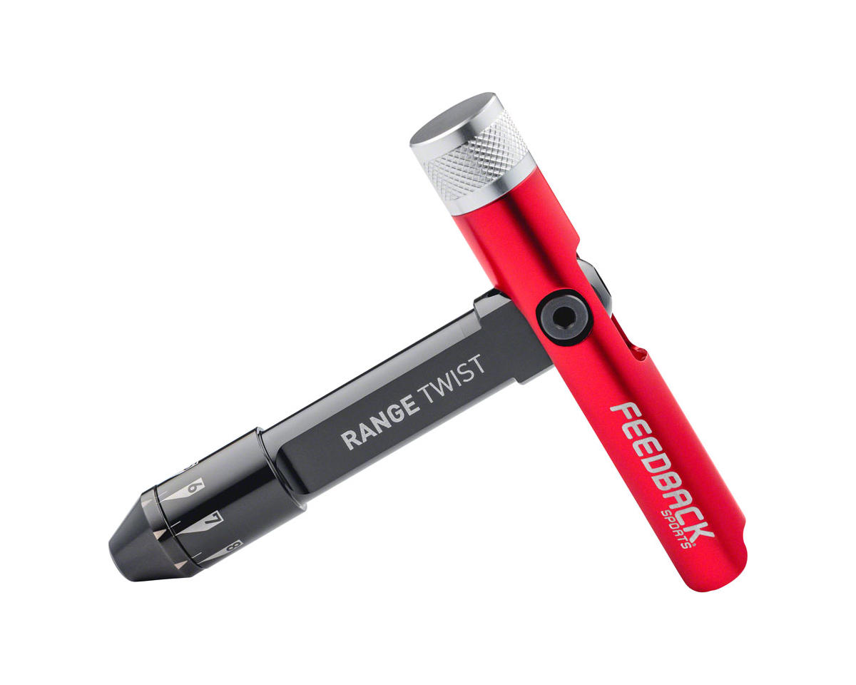 Feedback Sports Range Twist Torque Wrench (Black/Red) (2-8 Nm)