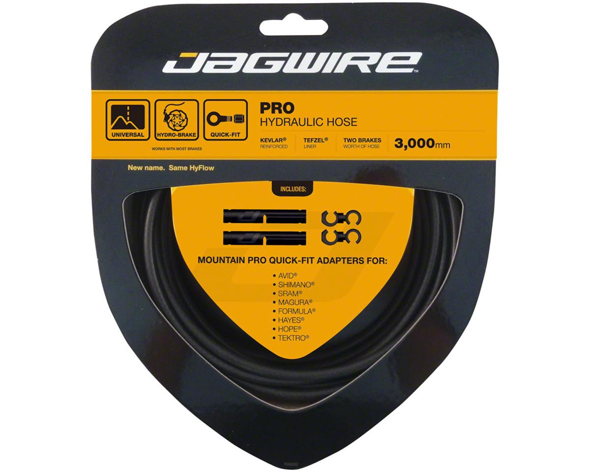 Jagwire Mountain Pro Hydraulic Disc Hose Kit (Stealth Black) (3000mm) (3000mm) (Requires Jagwire Mountain Pro Quick-Fit Kit)
