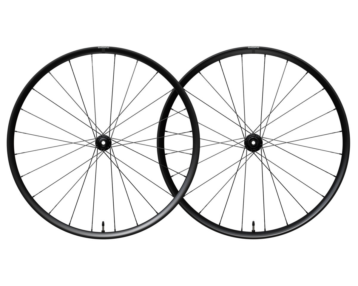 Shimano GRX WH-RX180 Alloy Gravel Wheel (Black) (Shimano Micro Spline) (Wheelset) (12x100mm, 12x142mm) (700c) (Centerlock) (Tube