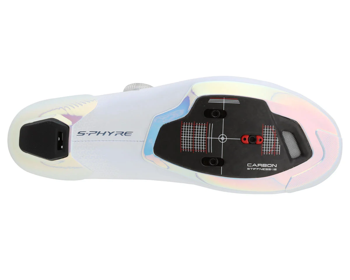Shimano SH-RC903 S-PHYRE PWR Cycling Shoes (White) (44)