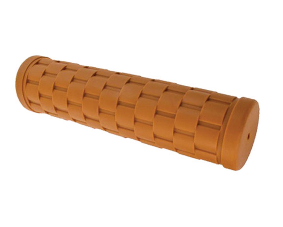 Velo Orange Basket Weave Grips (Honey) (Pair)