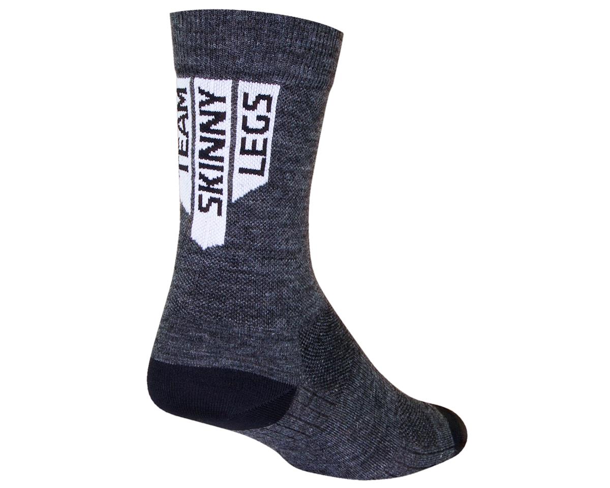 Sockguy 6″ SGX Wool Socks (Charcoal) (S/M)