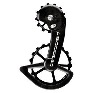 CeramicSpeed OSPW X Pulley Wheel System (Black) (Shimano GRX RX820) (Coated Ceramic Bearings) (2×12 Speed)