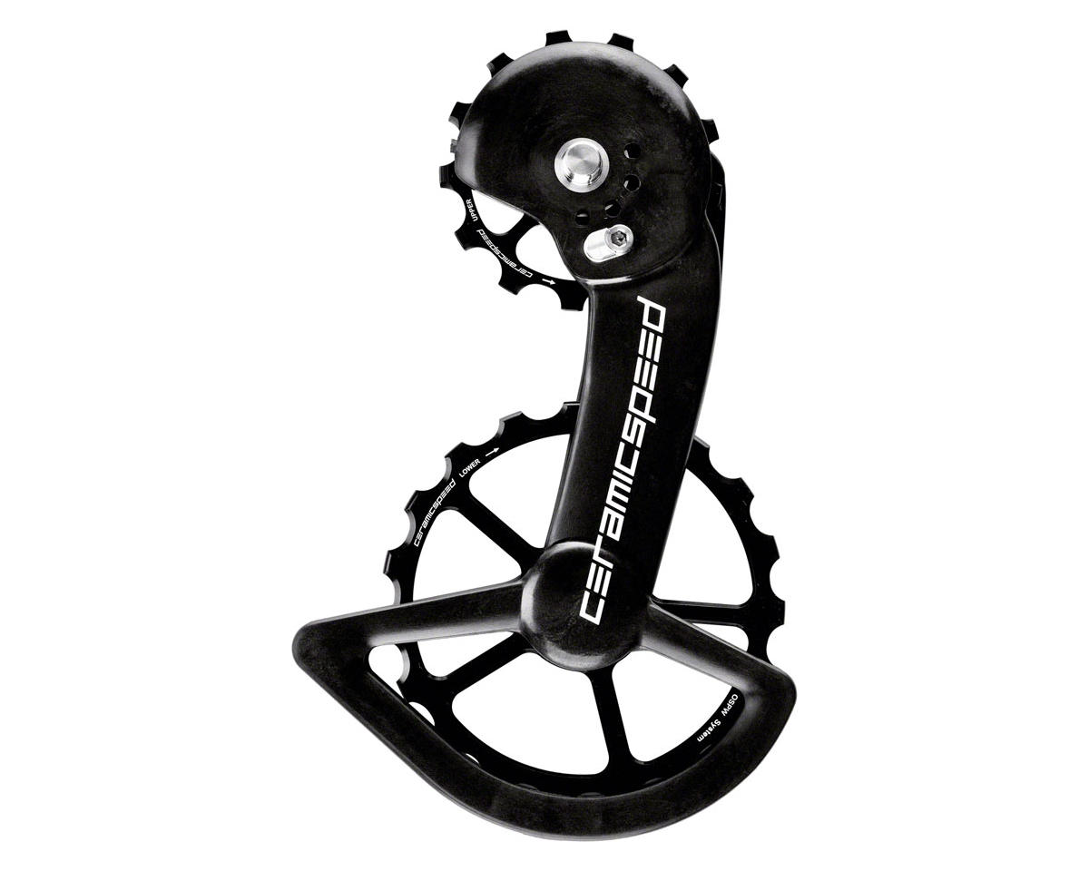 CeramicSpeed OSPW X Pulley Wheel System (Black) (Shimano GRX RX820) (Coated Ceramic Bearings) (2×12 Speed)