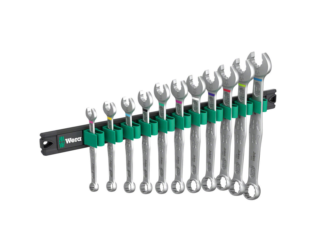 Wera 9640 Mag Rail 6003 Joker Spanner Wrench Set (11-Piece)