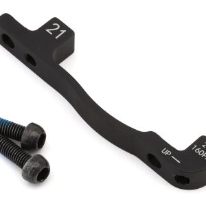 Hayes Disc Brake Adapters (Black) (160mm Post Mount) (203mm Front)