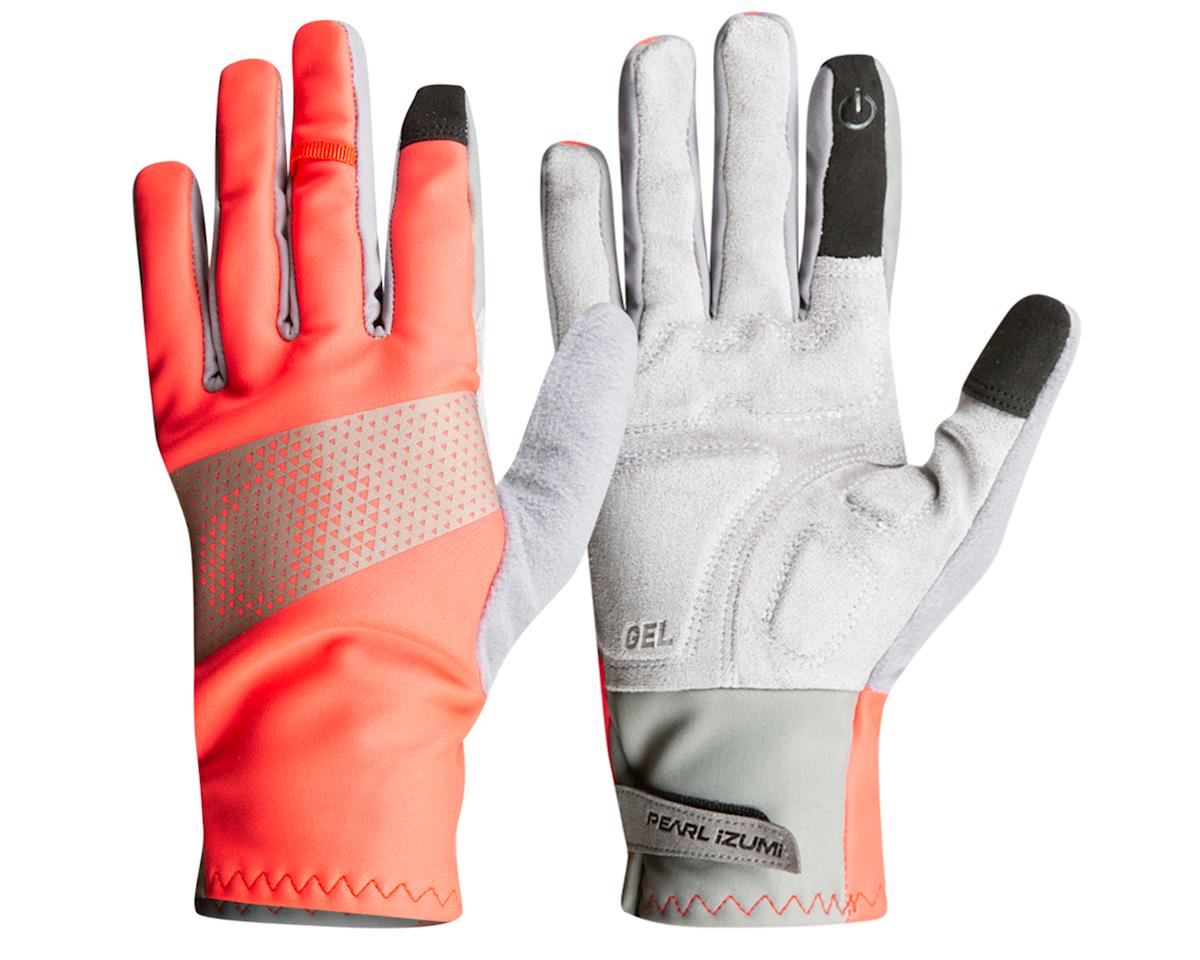 Pearl iZUMi Women’s Cyclone Long Finger Gloves (Screaming Red) (S)