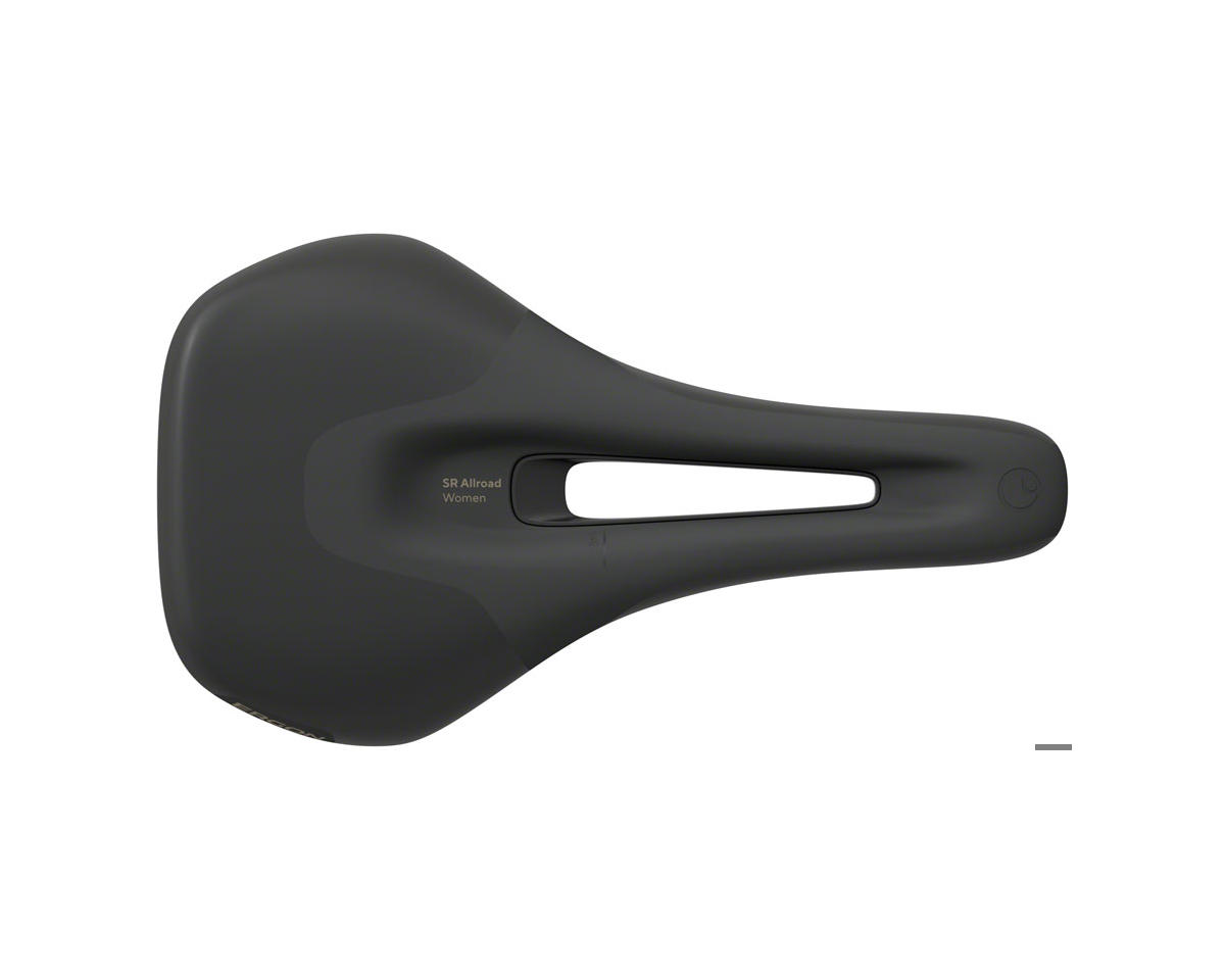 Ergon Women’s SR Allroad Saddle (Black) (Chromoly Rails) (M/L)