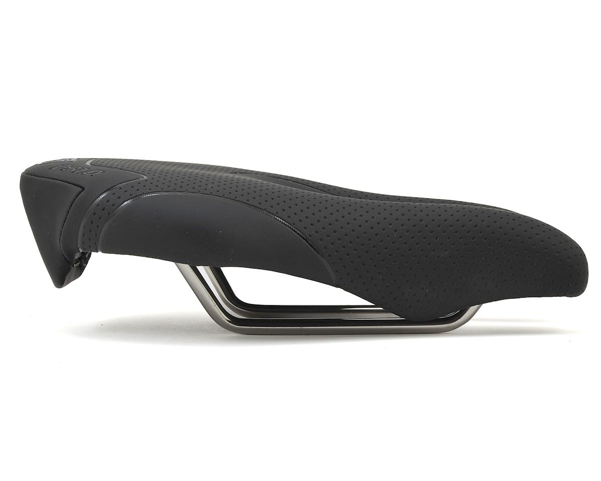 ISM PS 1.0 TT Saddle (Black) (CrN/Ti Alloy Rails) (130mm)